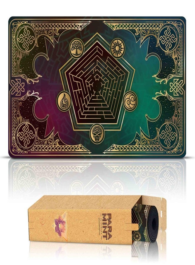 Paramint Mana Blast - MTG Playmat - Compatible with Magic The Gathering Playmat for Casual & Competitive Card Matches - Play MTG, YuGiOh, TCG - Original Play Mat Art Designs & Accessories - Image 1